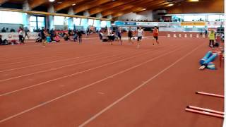 60 m junoři 2. rozběh Přebor Prahy 4.2.2017