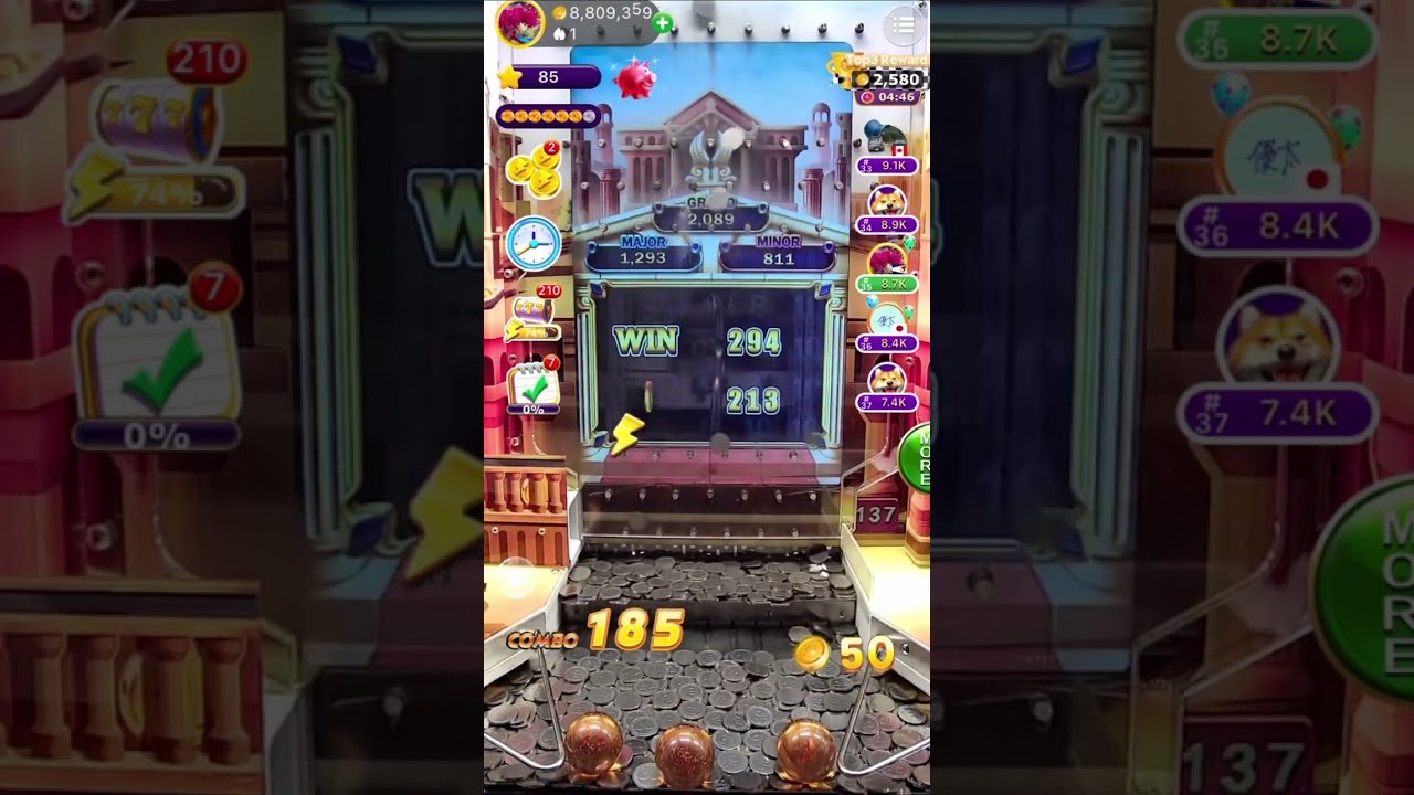 The secret of playing online coin pusher games.🎪🎢👑