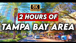 5K 60fps 🌴 2 hours of TAMPA Bay area 🌴