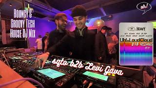 Bouncy & Groovy Tech House Club DJ Mix - sqto b2b Levi Gava @ uh! x Loud Cloud b2b Sessions - HEAVY