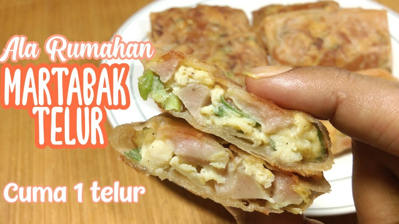 RESEP MARTABAK TELUR ENAK ALA ANAK KOS YouTube