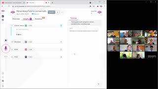 Automated Zoom meeting notes live streamed on YouTube by Waipa District Council screenshot 5