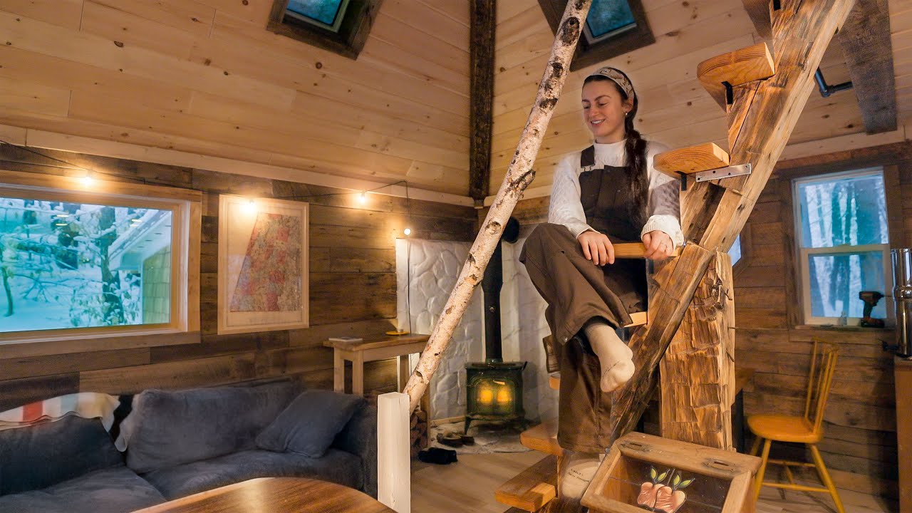 Revealing Completed Interior Cabin Renovations - YouTube