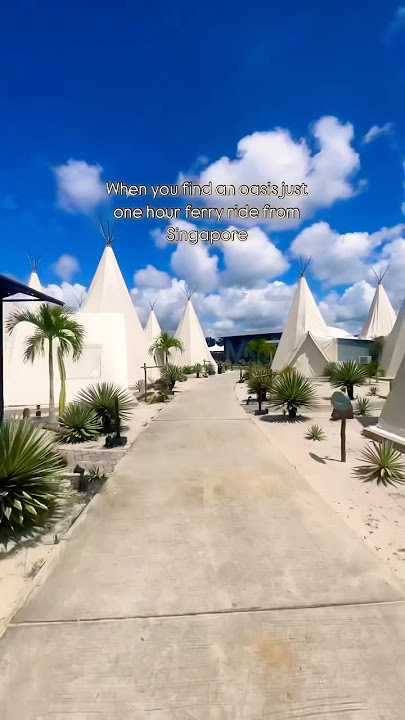 Glamping at Anmon Bintan #glamping #travel