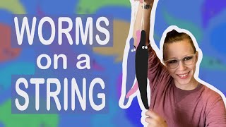 Let's Make Worms! [Amigurumi Worms-on-a-String]
