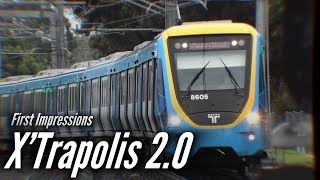 Melbourne's Newest Train: X'Trapolis 2.0 First Impressions!