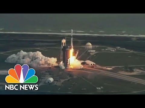 Watch: SpaceX Launches NROL-108 Mission on Falcon 9 Rocket | NBC News