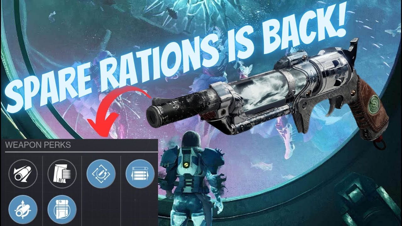 Spare Rations Weapon Spare rations has returned but is it any good? Destiny 2 season of the ...