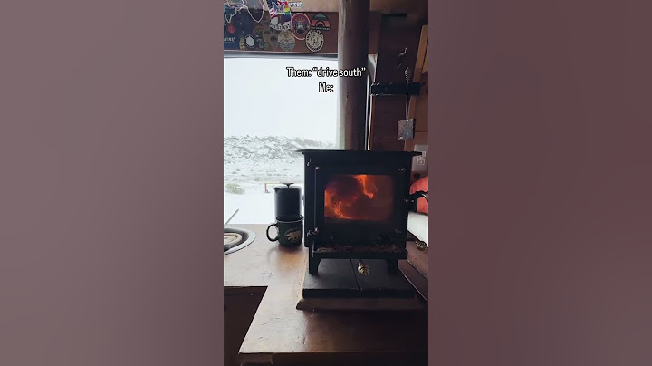 Winter Storm in a Van! ❄️ #vanlife #offgrid