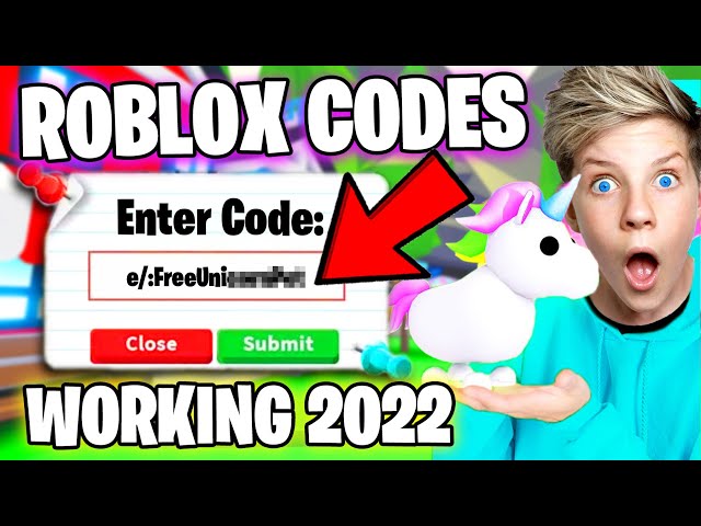2022 ROBLOX ADOPT ME CODES!! WORKING!! Prezley 