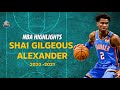 Shai Gilgeous Alexander - 2021 NBA Highlights
