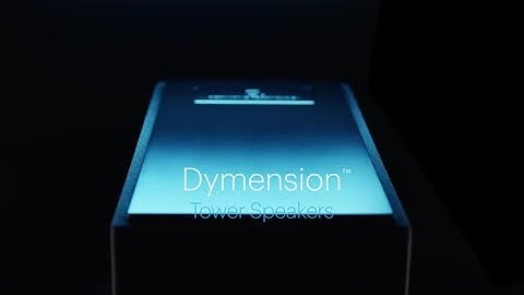 Dymension Tower Speakers | Introducing the Definitive Technology Dymension™ Speaker Series