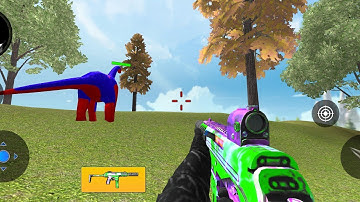 Wild Animal Hunter 3D - Dinosaur Hunter Game - Android Gameplay #83