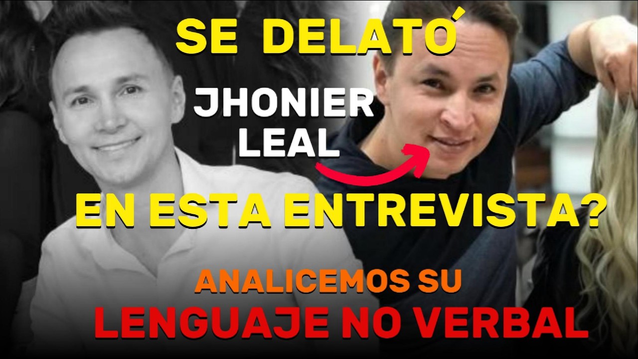La entrevista que delato a Jhonier Leal y al delito contra su madre y hermano Mauricio Leal. Parte 1
