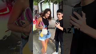 Sahra Şaş, Kız Kardeşiyle Görüntülü Konuşan Minik Hayranının Isteğini Kırmadı, Kalpleri Fethetti