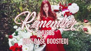 [3D+BASE BOOSTED] 9MUSES - REMEMBER