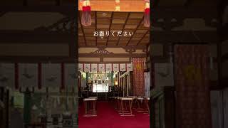 今お金が必要な人※必ず見てください※金運上昇の神様からあなたへのサイン「鶴羽根神社」金運パワースポット #shorts