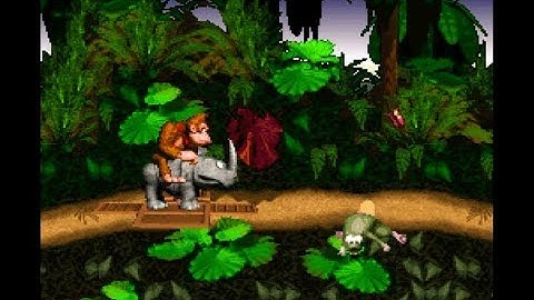 Donkey Kong Country Walkthrough 101% - World 1: Kongo Jungle
