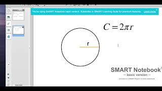 Grade 9 - Python and Math - Calculate Circumference of a Circle