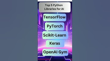 Top 5 Python Libraries for AI #shorts
