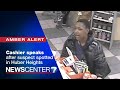 Cashier speaks out after AMBER Alert suspect spotted at Huber Heights gas station | WHIO-TV