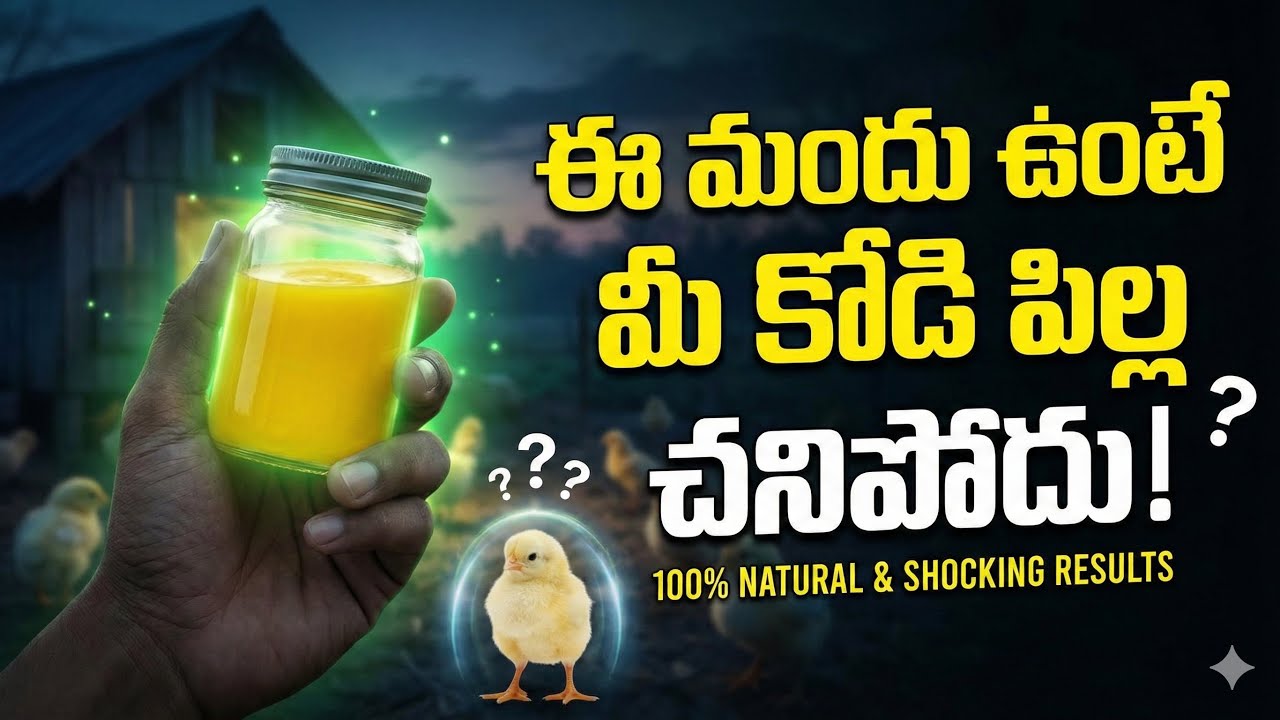 ఈ లిక్విడ్ ఉంటే ఒక్క కోడి పిల్ల కూడా చనిపోదు! 100% Natural Remedy 🐣 | Naatu Kodi Farming