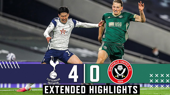 Tottenham Hotspur 4-0 Sheffield United | Extended Premier League highlights | Bale & Son down United
