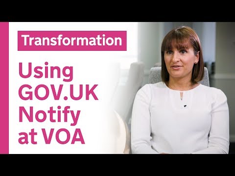 How GOV.UK Notify helps the Valuation Office Agency stay in touch with rate-payers