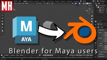 Blender tutorial for beginners : How to use MAYA navigation in BLENDER