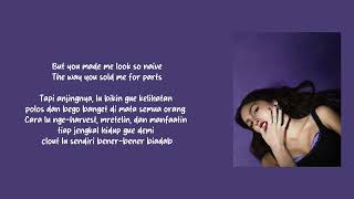 Olivia Rodrigo - vampire lyrics [indo sub]