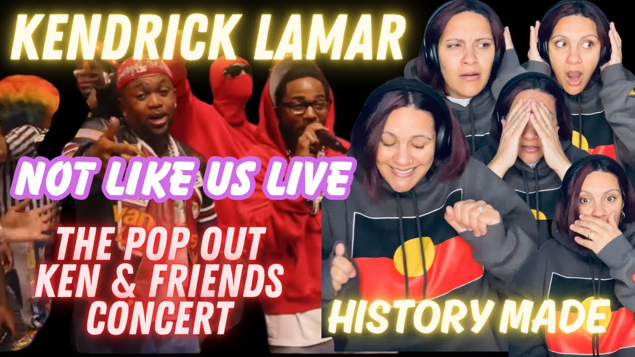 CROW reacts to KENDRICK LAMAR (Not Like Us Live The Pop Out Ken ...