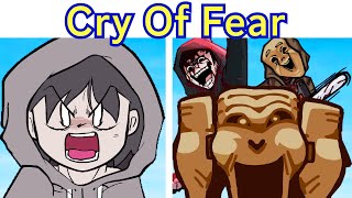 FNF CRY OF FEAR (Vs. Sawrunner, Book Simon Ending) Funkin' Night in Fear DEMO (Horror Game)