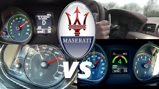 Maserati GranTurismo Acceleration Battle