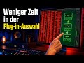 Zu viel Scrollen im Plug-in-Menü? Räume deine Standard-Klangkette auf