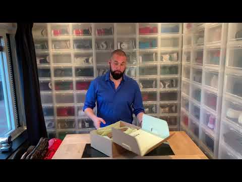 Unboxing : BURBERRY Medium Monogram Stripe E-canvas Bum Bag