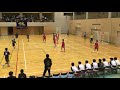 【ハンドボール】福岡県新人戦 博多高校vs.九州高校 センターの素晴らしいシュート