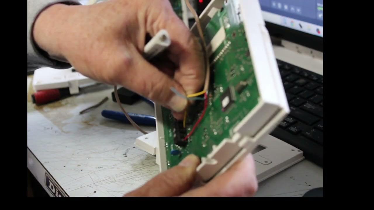 GE Interlogix Concord 4 upgrade keypad to SuperBus 2000 YouTube