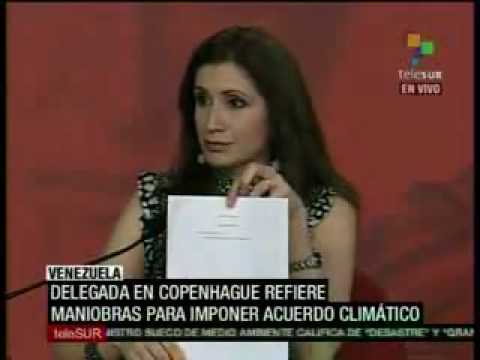 Claudia Salerno Representante de Venezuela en Cumb...