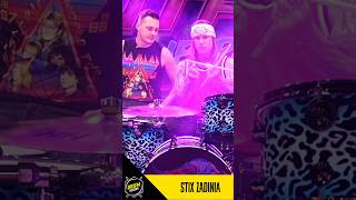 @steelpantherrocks #drummer Stix Zadinia reveals his perfect grammage for rock! #drums  #drumsticks