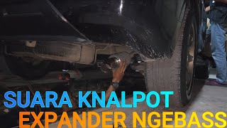 KNALPOT RACING MOBIL SUARA NGEBASS GAHAR DI EXPANDER MUFFLER DAN RESONATOR SUARA ENAK TARIIKAN JOSS