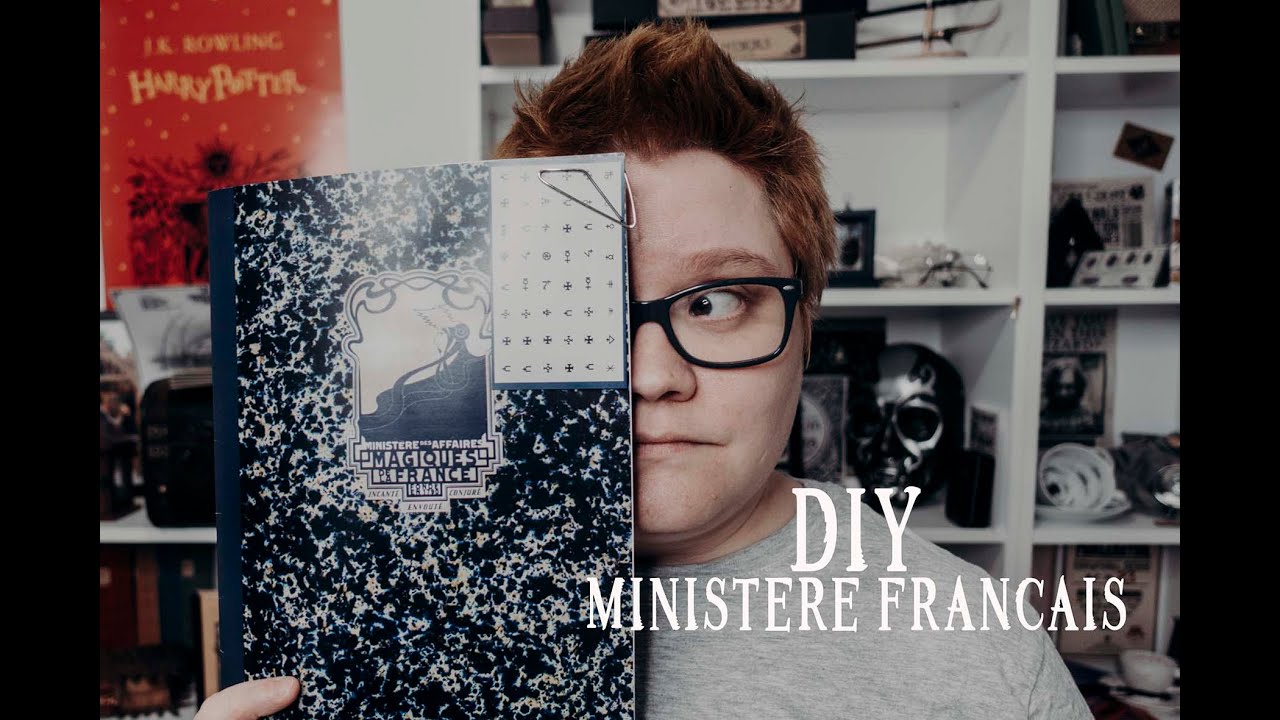 Harry Potter Diy Ministere Francais Youtube