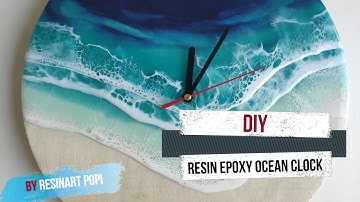 Epoxy resin clock tutorial