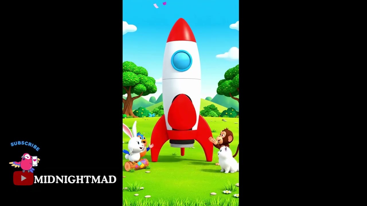 🐢🚀 Kachhua aur space race! | Best Ever 3D Cartoon Song | Kids Viral Bestime song 