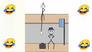 Thief Puzzle Level 1 (WEEGOON) 😂 Funny Stickman Brain Puzzle Game  || Android Gameplay Walkthrough screenshot 4