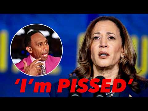 Stephen A Smith LOSES IT Over Kamala Harris’ Trump Warning