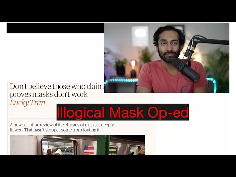 A Bad Op-Ed Criticizes the Cochrane Mask Review | A New Low for Evidence Based Medicine