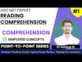 1. Comprehension (How to Solve) | UGC-NET Paper 1 | Dr. Hardeep Sir #KrantikunjGurukul