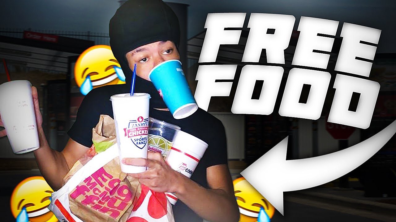 CAN I PLEASE ROB YOU? DRIVE THRU PRANK! 😂 (BEST WAY TO GET FREE FOOD)
