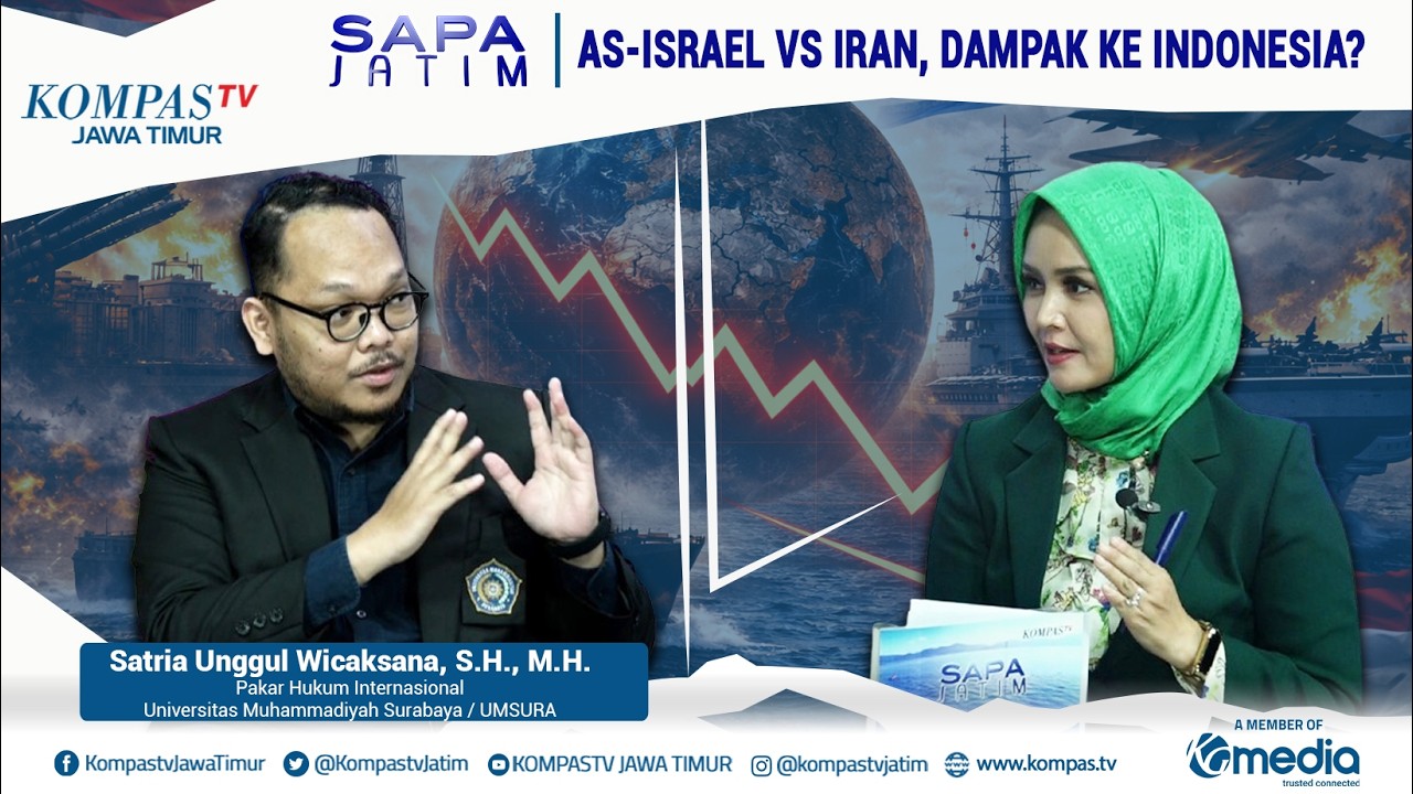 [FULL] Perang AS-Israel VS Iran, Apa Dampak ke Indonesia? | Sapa Jatim