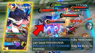 RUBY 1v5 IN ENEMY BASE & THIS IS WHAT HAPPENED!😱 RUBY BEST BUILD 2023